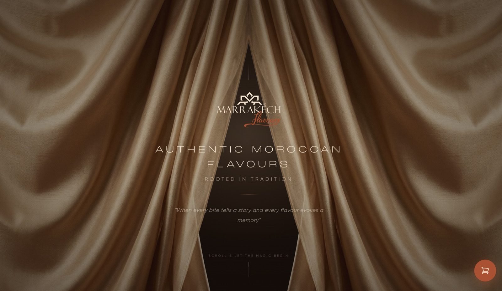 Marrakech Flavour — interface of the delivered system